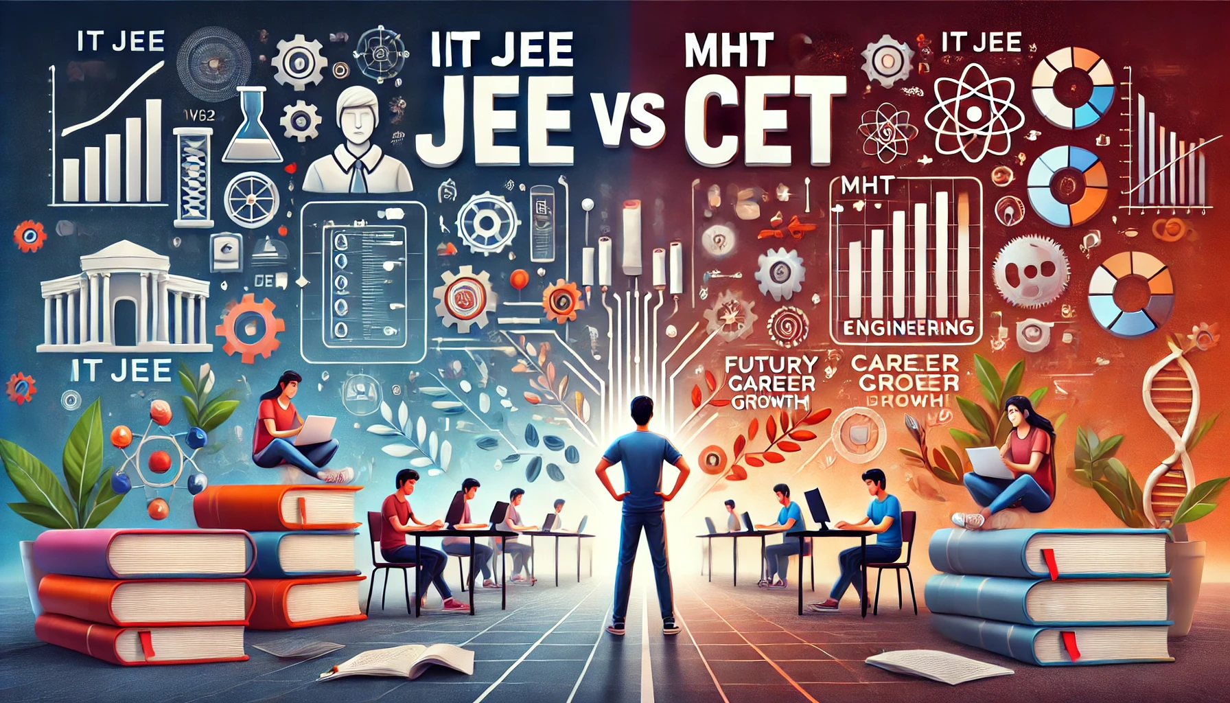 IIT JEE vs MHT CET