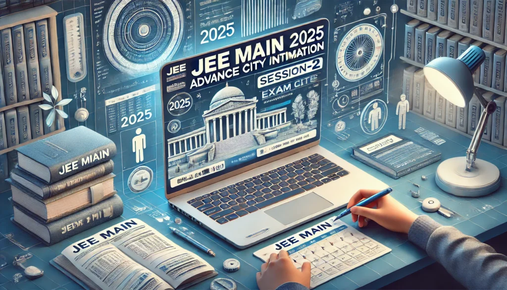 JEE Main 2025 Session-2 Advance City Intimation